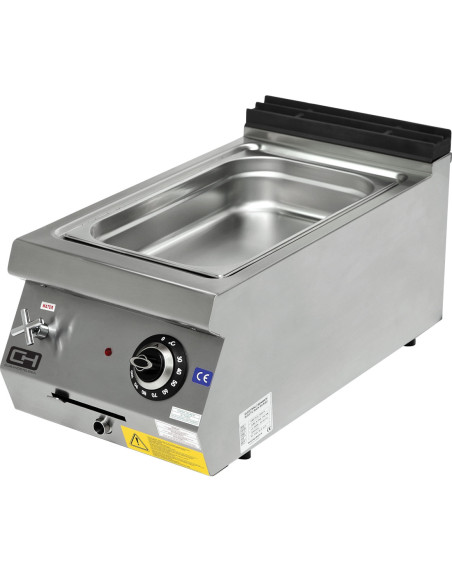 Baño María Eléctrico Sobremesa GN1/1 1,5 kW 400x730x300h mm EMPPLS7SE010 Línea 700 Estambul
