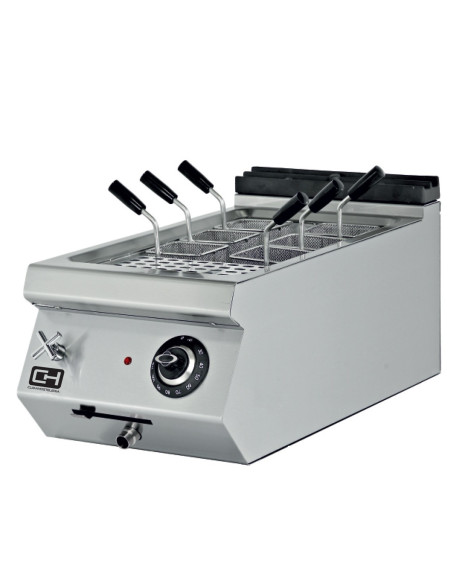 Cuecepasta Eléctrico Sobremesa 10,5 Litros 10,5 kw 400x730x300h mm EMPPLS7ME010 Línea 700 Estambul Cuecepasta Eléctrico Sobremesa 10,5 Litros 10,5 kw 400x730x300h mm EMPPLS7ME010 Línea 700 Estambul
