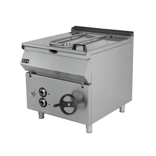 Sartén Basculante Eléctrica 120 litros 12 kW 1200x900x850h mm Línea 900 Estambul