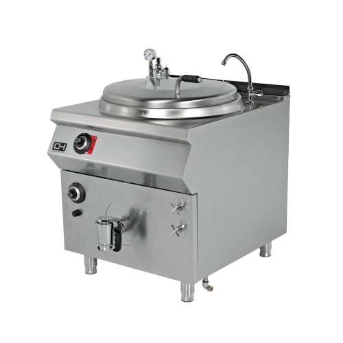 Marmita a Gas 70 litros Calentamiento Indirecto 11,20 kW 800x730x850h mm Línea 700 Estambul