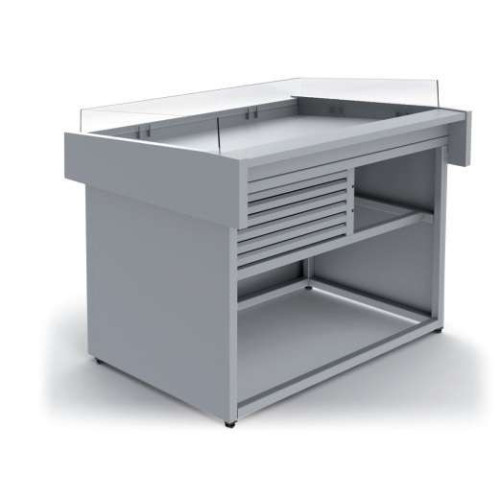 Mostrador Pescado dim.2200x950x990h mm Línea Córdoba DBFP-220