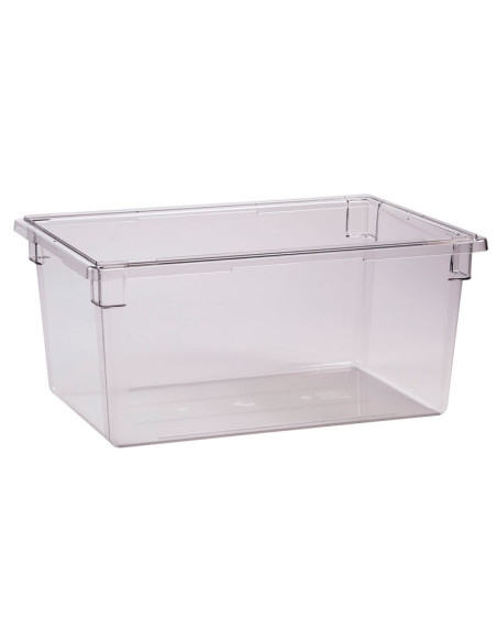 Recipiente GN 1/1 8,5 L - 32,5 x 53 x 6,5 cm - (No incluye tapa) - Transparente - Venta 1 unidad.