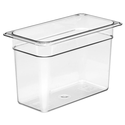 Recipiente GN 1/3 6,9 L - 17,6 x 32,5 x 20 cm - Transparente - Venta 1 unidad.