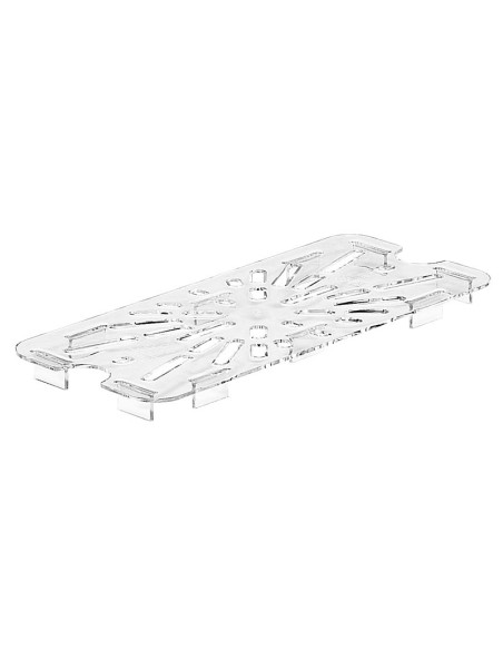 Fondo perforado GN 1/3 - 17,6 x 32,5 cm - Transparente - Venta 1 unidad.