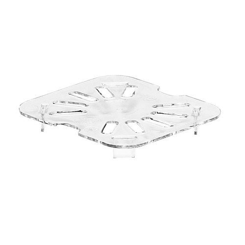 Fondo perforado GN 1/6 - 16,2 x 17,6 cm - Transparente - Venta 1 unidad.