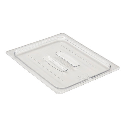 Tapa con asa GN 1/2 - 26,5 x 32,5 cm - (No incluye cubeta) - Transparente - Venta 1 unidad.