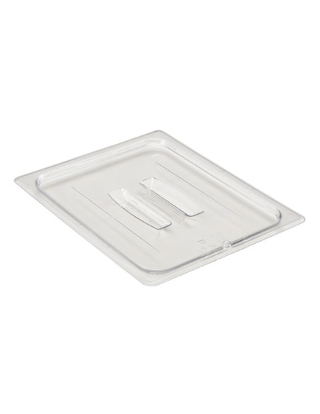 Tapa con asa GN 1/2 - 26,5 x 32,5 cm - (No incluye cubeta) - Transparente - Venta 1 unidad.