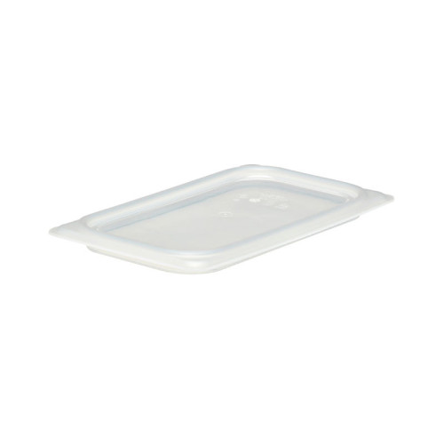Tapa hermética GN 1/4 - 16,2 x 26,5 cm - (No incluye cubeta) Blanco translúcido - Venta 1 unidad.
