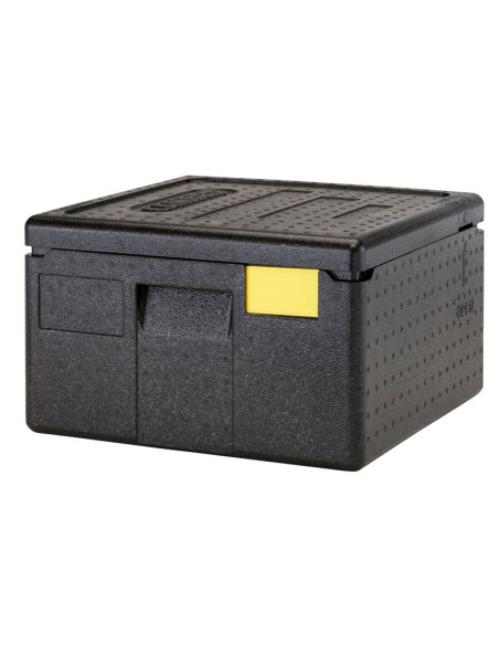 Portapizzas de carga superior sin correa 4 pizzas - 41 x 41 x 24,9 cm (M.Ext) - 35 x 35 x 17,5 cm (M.Int) - Negro