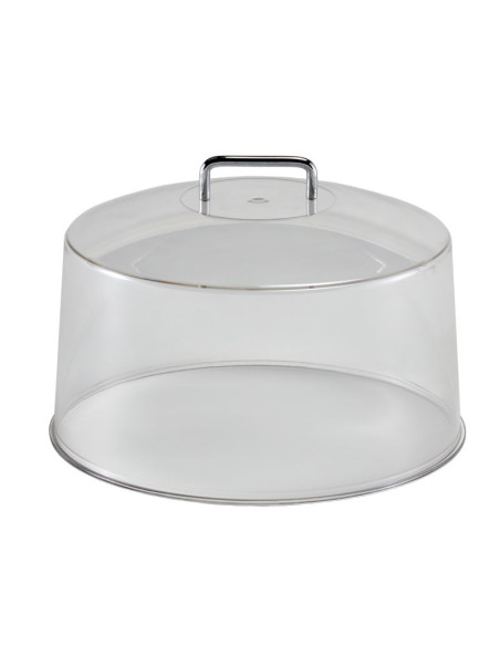 Cubierta redonda - 30,5 cm Ø x 17 cm de alto - Transparente
