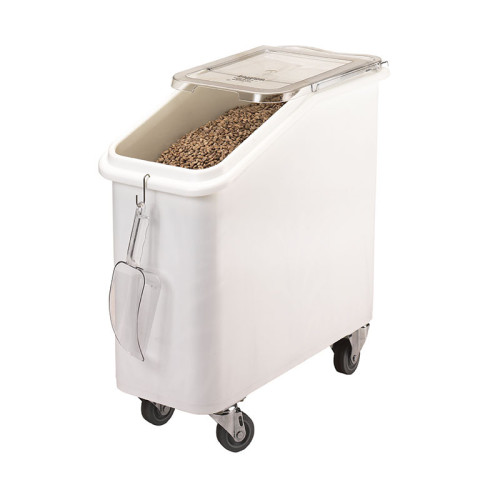 Carro de ingredientes con tapa inclinada 81 L - 75 x 33 x 71 cm - Blanco