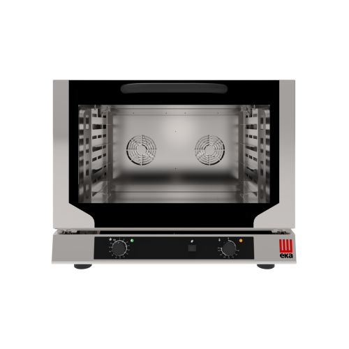 Horno eléctrico convección SNACK con GRILL y HUMIFIDICACIÓN 4 bandejas 60x40 cm EKF464.3GRILL Línea Padova