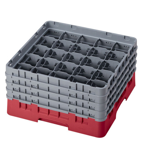 Cesta de lavado 25 comp. 4 alturas - 8,7 cm Ø máx. - alt. máx. 21,7 cm - 50 x 50 x 26,7 cm - Arándano