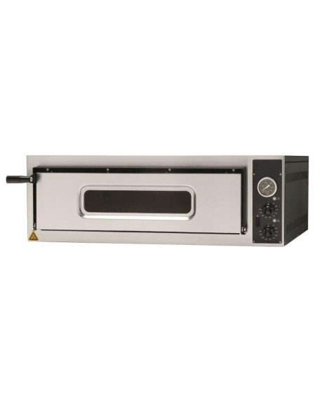 Horno Pizza Eléctrico capacidad 4 pizzas diámetro 35 cm Monofásico BASIC4M (230V)