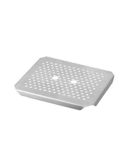 Fondo perforado GN 1/1 de acero inoxidable. Tamaño 32,5 x 53 cm. - Venta 1 unidad