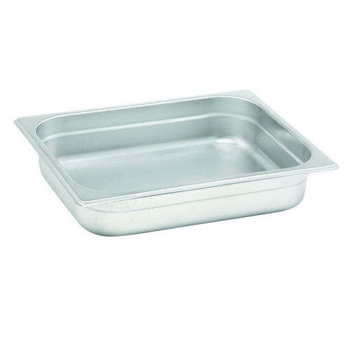 Cubeta GN 2/3 de acero inoxidable. Tamaño 32,5 x 35,4 cm. Profundidad 15 cm. Capacidad 13,3 L - Venta 1 unidad