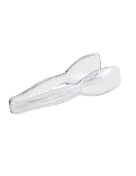 Pinza de agarre fácil - 15 cm de largo - Policarbonato Transparente - Venta 1 unidad.