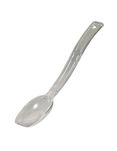 - SPO8CW - 135 - Cuchara de servicio sólida - 20,5 cm de largo - Policarbonato Transparente - Venta 1 unidad.