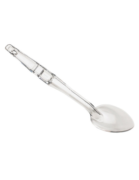 Cuchara de servicio sólida - 38 cm de largo - Policarbonato Transparente - Venta 1 unidad.