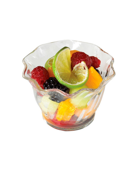 Bol remolino 148 ml - 8,9 x 8,9 x 6,2 cm - Transparente - Venta 1 unidad.