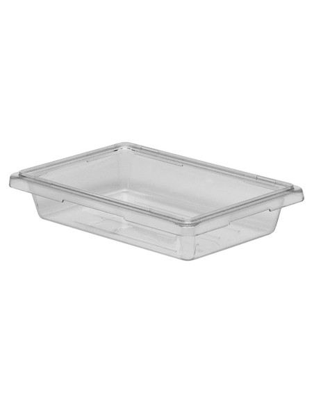 Caja de almacenamiento 6,6 L - 46 x 30,5 x 9 cm - Transparente (Tapa no incluida)