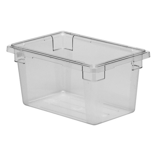 Caja de almacenamiento 18 L - 46 x 30,5 x 23 cm - Transparente (Tapa no incluida)