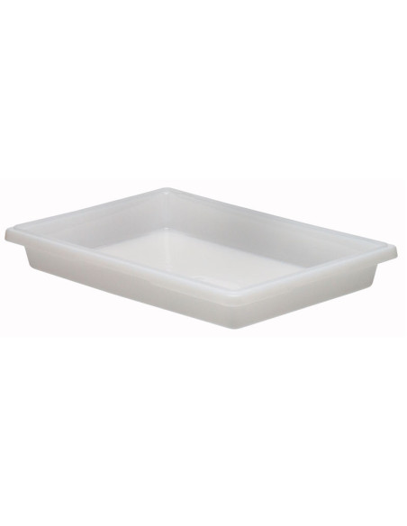 - 18263P - Caja de almacenamiento 18,9 L - 66 x 46 x 9 cm - Blanco (Tapa no incluida)