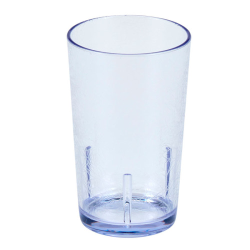 Vaso del Mar 355 ml - 7,5 x 7,5 x 12 cm - Plástico SAN - Transparente - Venta 1 unidad.