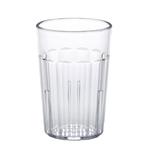 Vaso Newport 189 ml - 6,4 x 6,4 x 9,4 cm -Plástico SAN - Transparente - Venta 1 unidad.