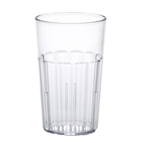 Vaso Newport 414 ml - 7,9 x 7,9 x 12,7 cm - Plástico SAN - Transparente - Venta 1 unidad.