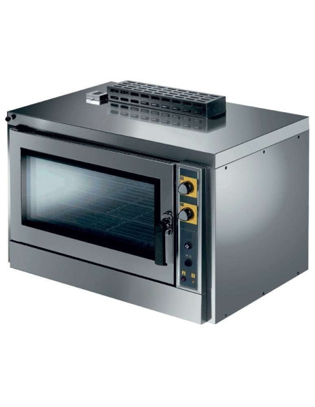Horno de gas convección con HUMIDIFICACIÓN 5 bandejas GN1/1 KF1001GIXAL Línea Padova