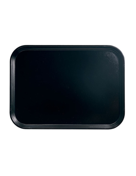 Bandeja Camtray rectangular con superficie lisa - perfil alto - 35,5 x 45,7 cm - Color Negro - Venta 1 unidad. - Venta 1 unidad.