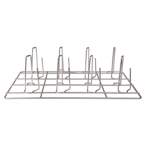 Bandeja GN (1/1) para asar 8 pollos en vertical - (32,5 x 53 x 16 cm)