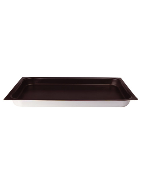 - ALSA182S65 -Bandeja aluminio con antiadherente GN 1/1 - 32,5 x 53 x 6,5 cm