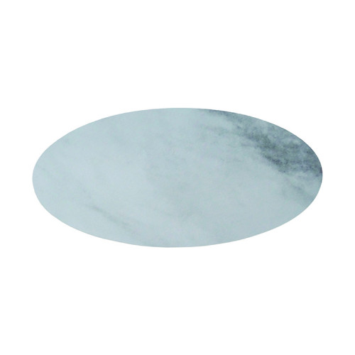 Tabla presentación melamina- diámetro 30,5 cm - altura 1,5 cm - Deco Mármol