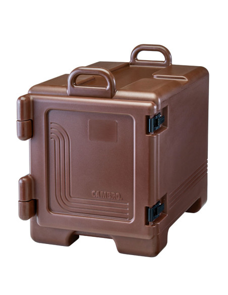 Contenedor isotérmico GN con apertura frontal - 43,2 x 65,4 x 56,8 cm - Marrón