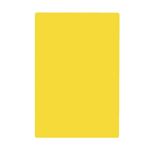 Tabla de corte con 2 cm de espesor - 30 x 20 x 2 cm - Amarillo
