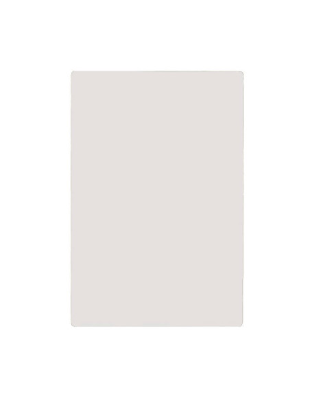 Tabla de corte con 2 cm de espesor - 50 x 30 x 2 cm - Blanco