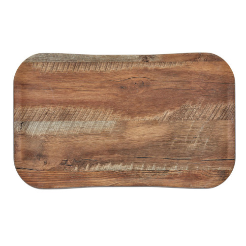 Bandeja Century texturizada Imitación madera - 32,5 x 53 cm - GN 1/1