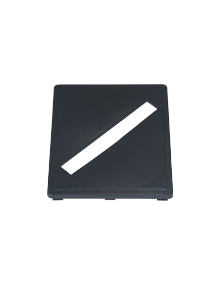 Inserto Mix & Match de apertura de ranura para tapa PB-1030 - 28,3 x 23 x 1,7 cm - Gris