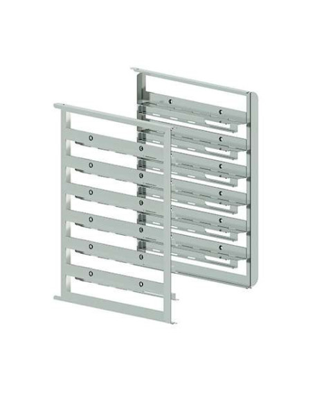 Kit de soportes laterales bivalentes capacidad 6 bandejas GN1/1-600X400 mm MILLENNIAL MKSBX616 Línea Padova