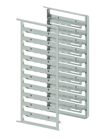 Kit de soportes laterales bivalentes capacidad 10 bandejas GN1/1-600X400 mm MILLENNIAL MKSBX1016 Línea Padova