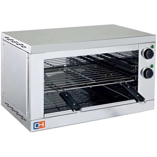 Salamandra Eléctrica Resistencia Superior 2200W 600x300x360h mm con temporizador S4530T