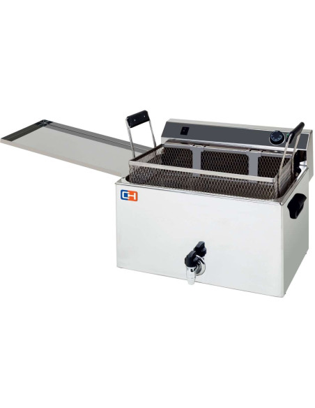 Freidora Especial Pastelería 16 litros 9 kw Trifásica de medidas 530x460x370h mm FP16L