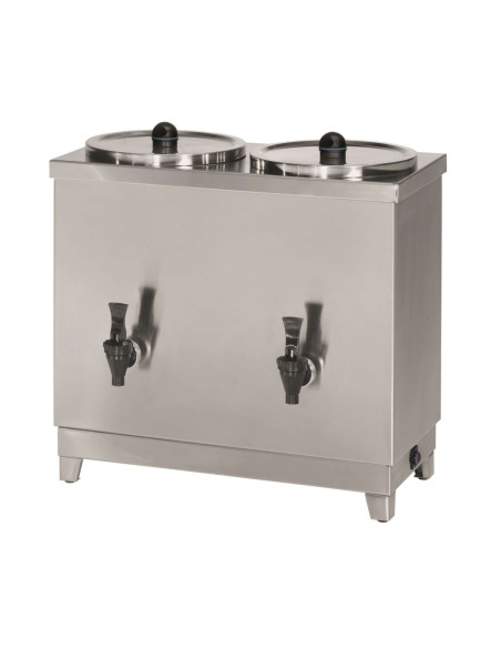 Termo de Leche 12 litros potencia de 1500+1500W con medidas 525x265x525h mm T12L