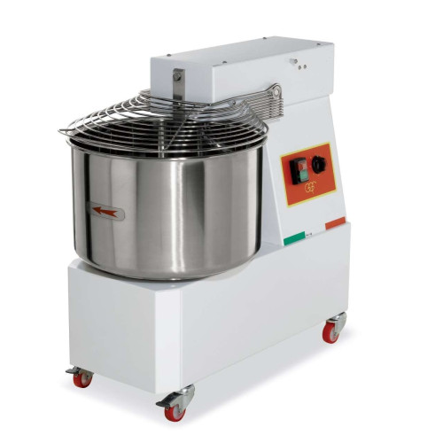 Amasadora Espiral 32 litros cuba y cabezal fijo con 2 velocidades TREVISO IM32 2V (400V)