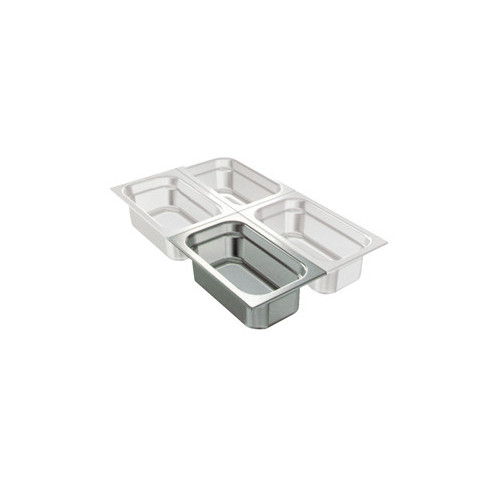 CUBETA INOX GN 1/4-100