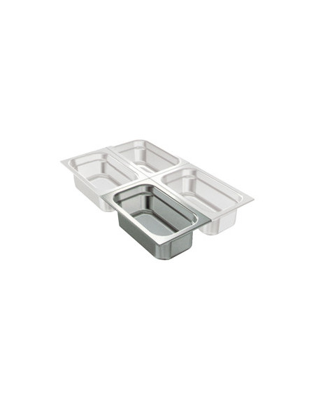 CUBETA INOX GN 1/4-150 CUBETA INOX GN 1/4-150