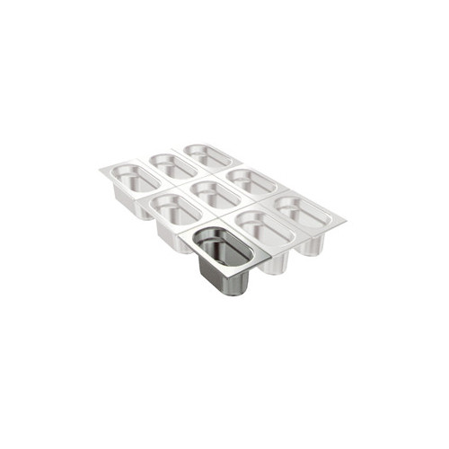 CUBETA INOX GN 1/9-65