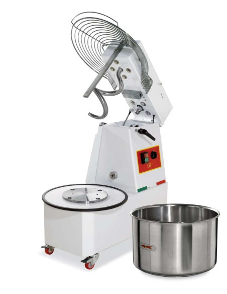 Amasadora Espiral 42 litros Cuba y Cabezal Extraíble TREVISO IMR42 (230V)